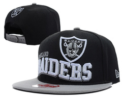 Oakland Raiders NFL Snapback Hat SD05